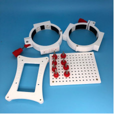 Bundle 2 - Small Raspberry Pi 4 ST-1 Tray, SP-8 plate and 2 x SC-1 Clamps
