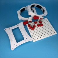 Bundle 1 - Raspberry Pi 4 ST-1 Tray, SP-1 plate and 2 x SC-1 Clamps